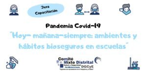 Lee más sobre el artículo Capacitación para Trabajadores de la Educación del Partido de La Costa: “Hoy-mañana-siempre: ambientes y hábitos bioseguros en escuela”