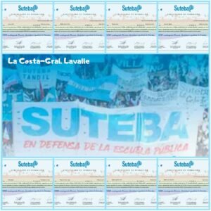 Lee más sobre el artículo Certificados para docentes del Partido de La Costa y Gral. Lavalle que participaron de “SUTEBA, CONECTADXS CON LAS IDENTIDADES”