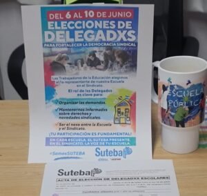 Lee más sobre el artículo Más de 1.100 docentes eligen delegadxs del Suteba La Costa-Gral. Lavalle en las 70 escuelas públicas de ambos distritos
