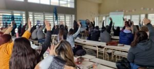 Lee más sobre el artículo Se reunió el nuevo cuerpo de delegadxs de escuelas del Suteba La Costa-Gral. Lavalle: herramienta de organización y lucha
