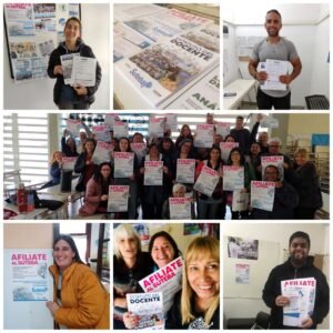 Lee más sobre el artículo Campaña de afiliación del SUTEBA en las escuelas del Partido de La Costa y Gral. Lavalle