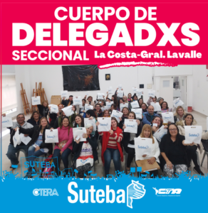 Lee más sobre el artículo Se reunió el nuevo cuerpo de delegadxs de escuela del Suteba La Costa-Gral. Lavalle