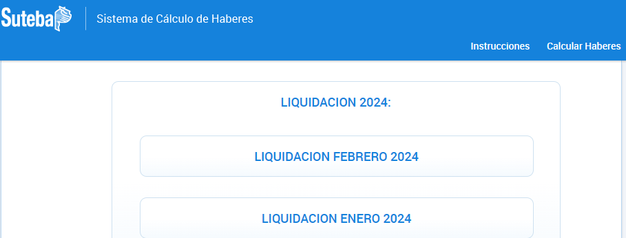 Accedé a la calculadora de haberes del SUTEBA