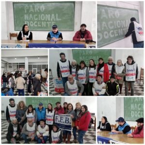 Lee más sobre el artículo Contundente Paro Nacional Docente en las escuelas de La Costa con el 95% de adhesión y el 80% en Gral. Lavalle